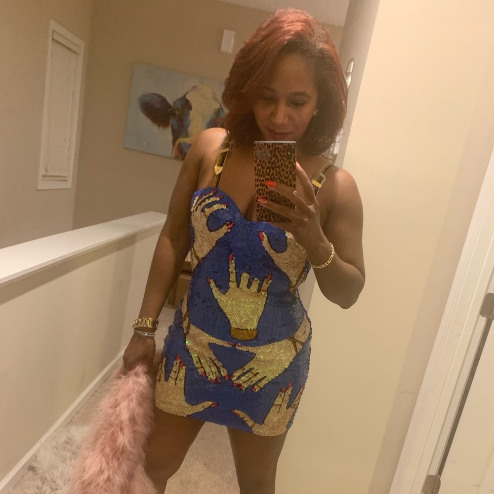 Original Discount Universe all embellished dress - Picture 9 of 10